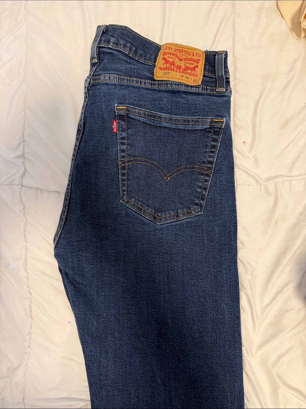 Levi's Men's Indigo Straight-Leg Jeans